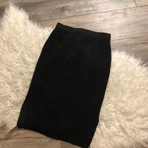 Wilfred suede skirt